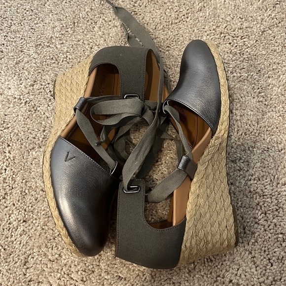 Vionic Kaitlyn Lace Up Espadrilles New - Picture 3 of 5